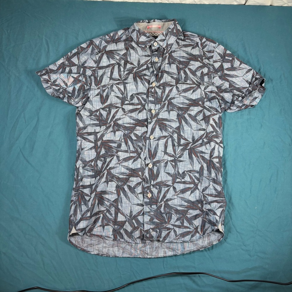 Lightweight Designer Ted Baker Button Down Top - image 1